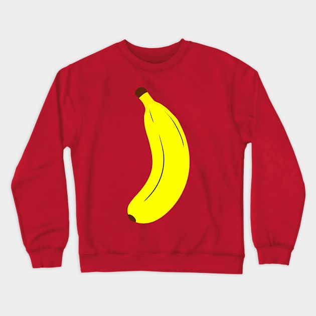 Banana Crewneck Sweatshirt by Colorian Matic